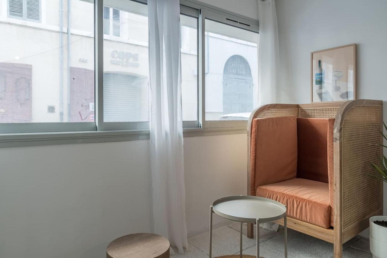 T2 Panier Avec Loggia Apartment Marseille Luaran gambar